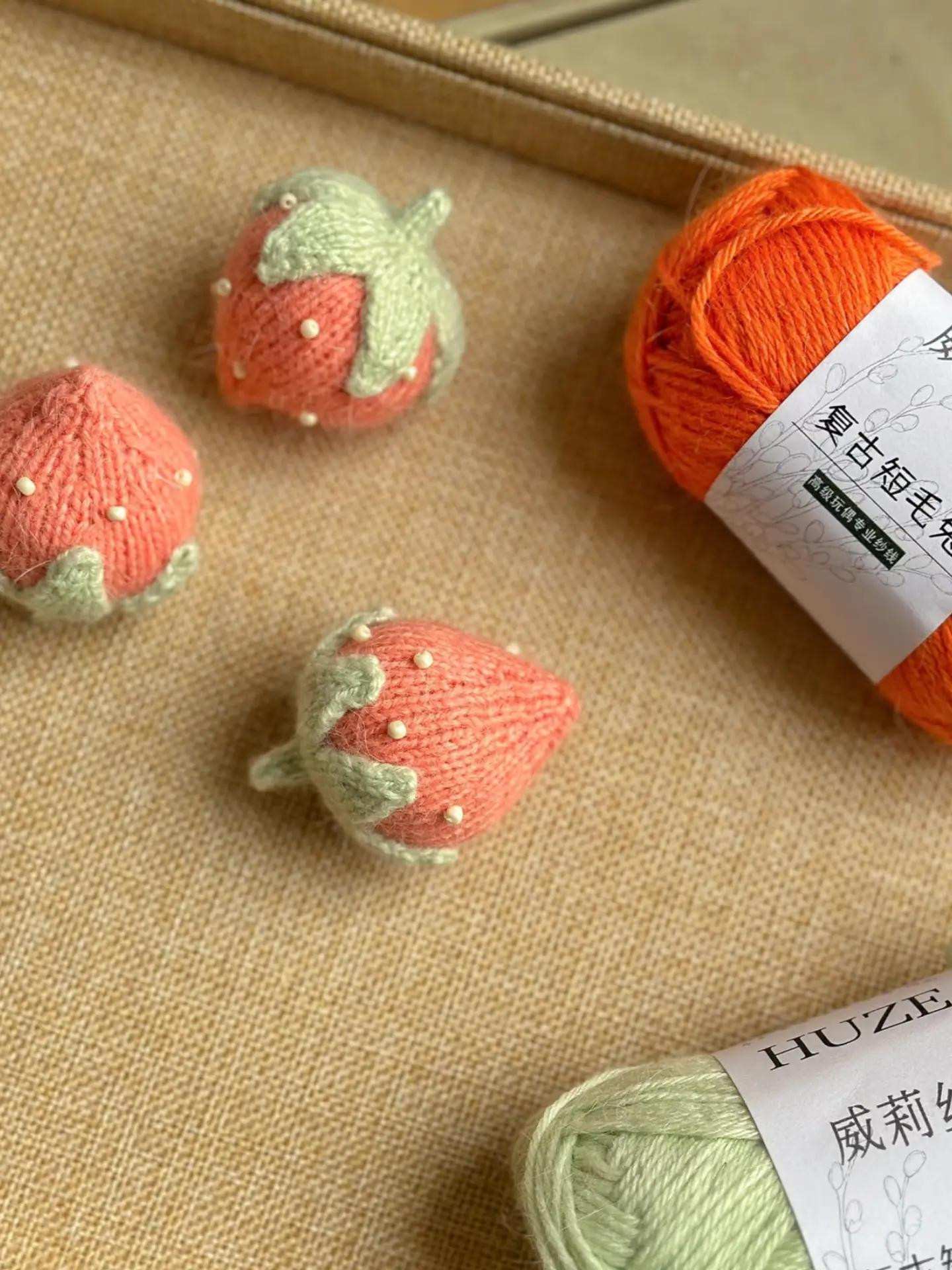 Beginner-Friendly Crochet Pattern for Cute Strawberry Design