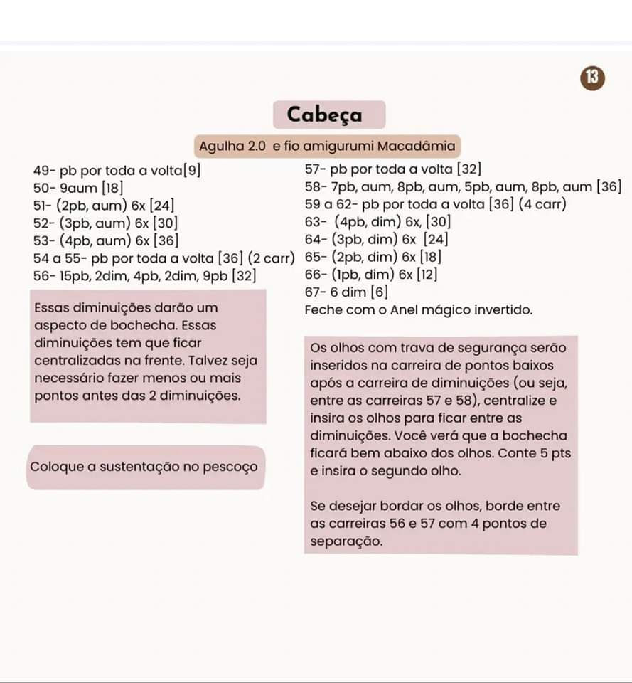 Boneco de Crochê de Jesus com Detalhes Coloridos