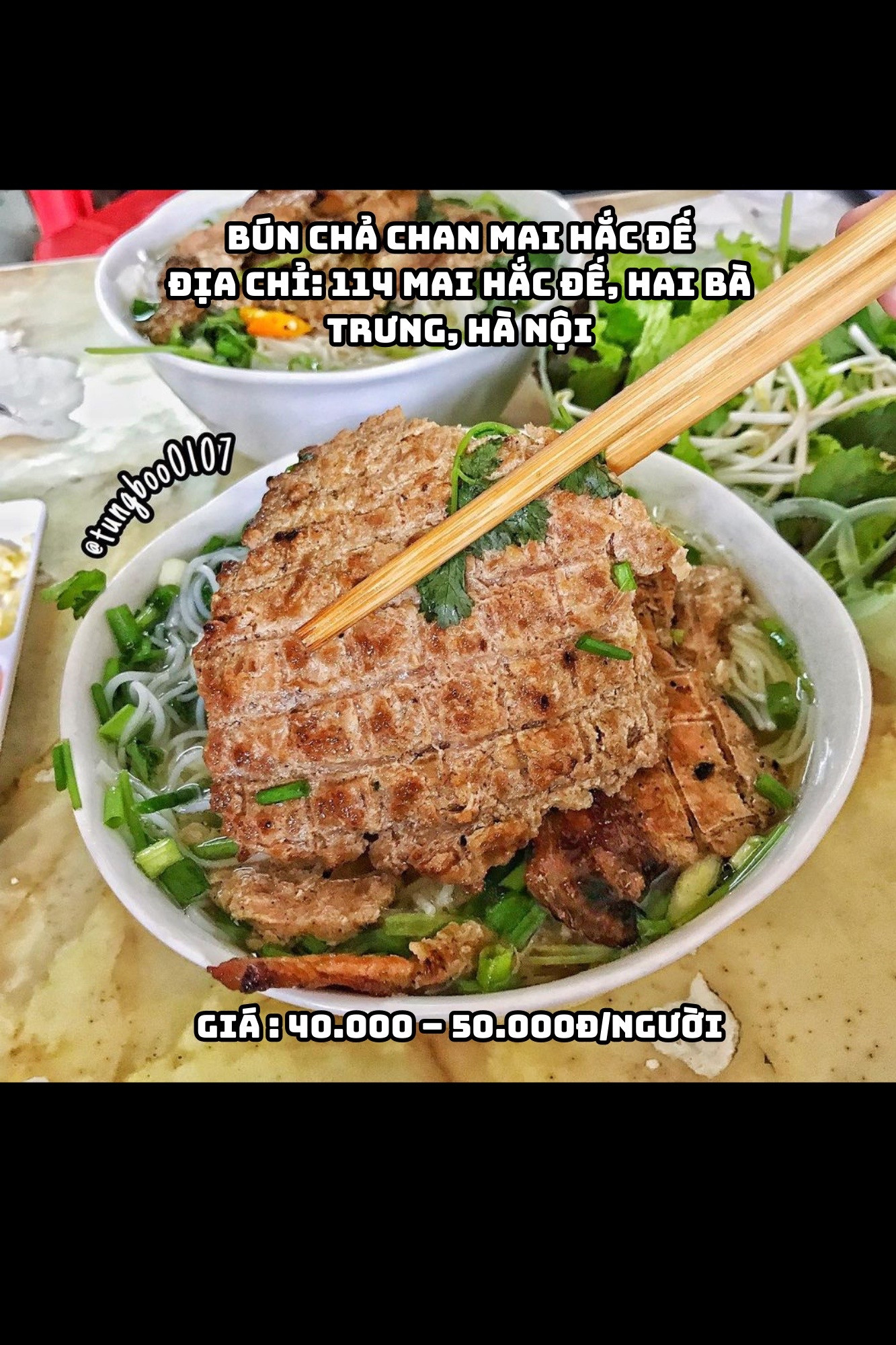 Bún chả Hà Nội thơm lừng hương vị truyền thống