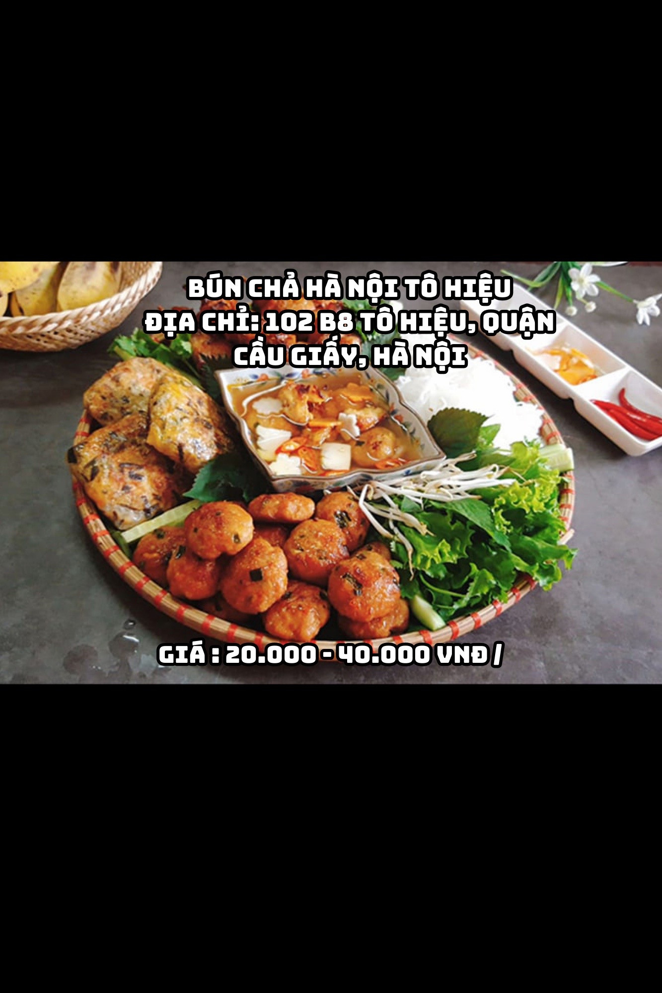 Bún chả Hà Nội thơm lừng hương vị truyền thống