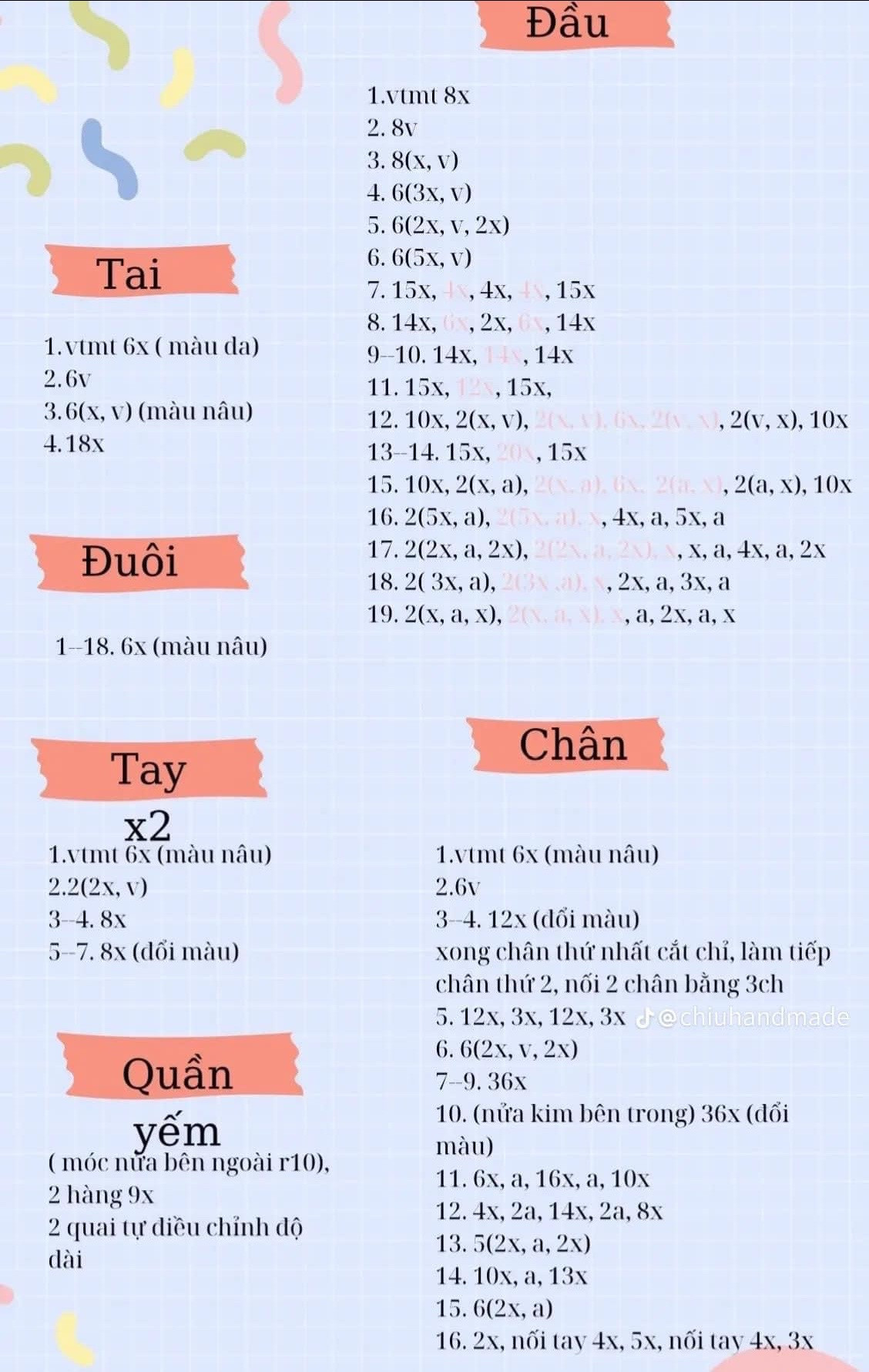 Búp bê khỉ móc len đáng yêu với mũ đỏ và áo yếm cam
