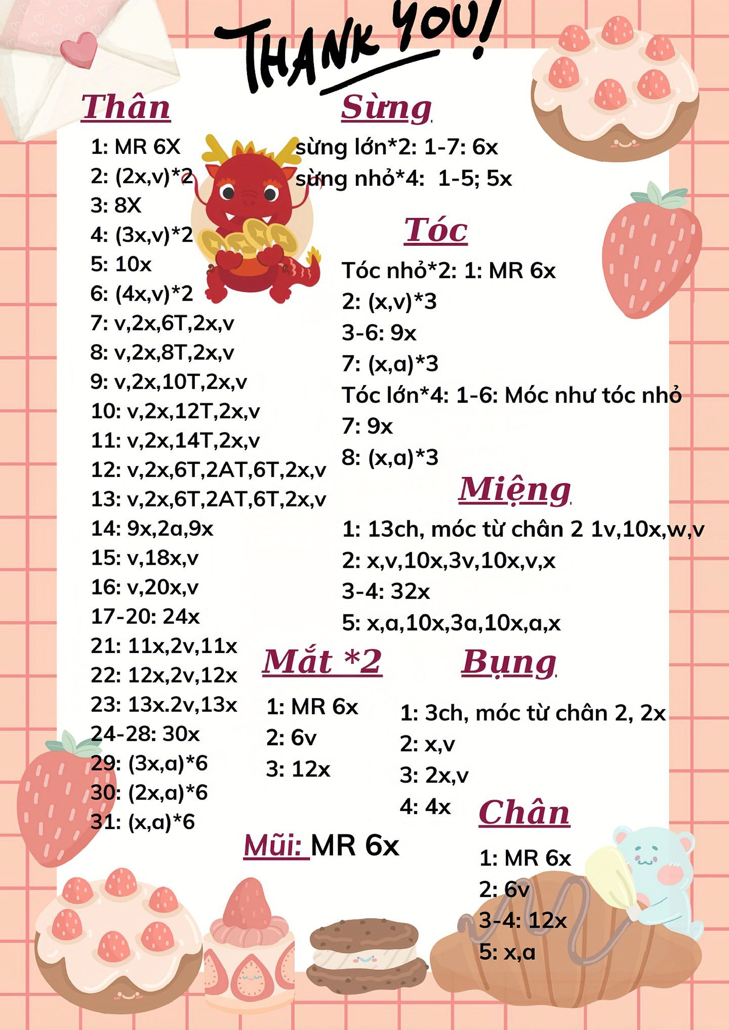 Búp bê len hình rồng đáng yêu và màu sắc bắt mắt