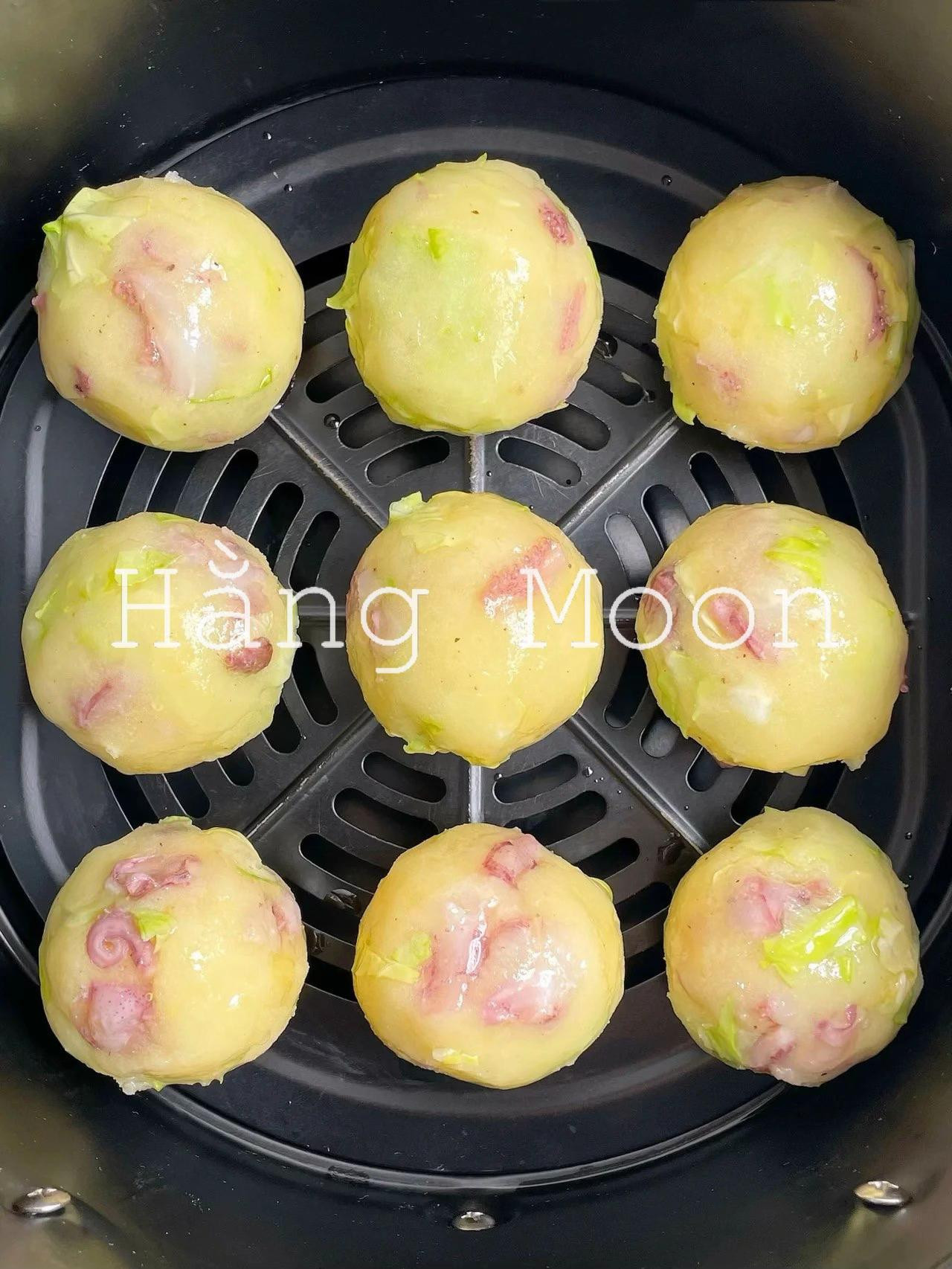 CÁCH LÀM VIÊN KHOAI TÂY BẠCH TUỘC (TAKOYAKI) BẰNG NỒI CHIÊN KHÔNG DẦU 🐙