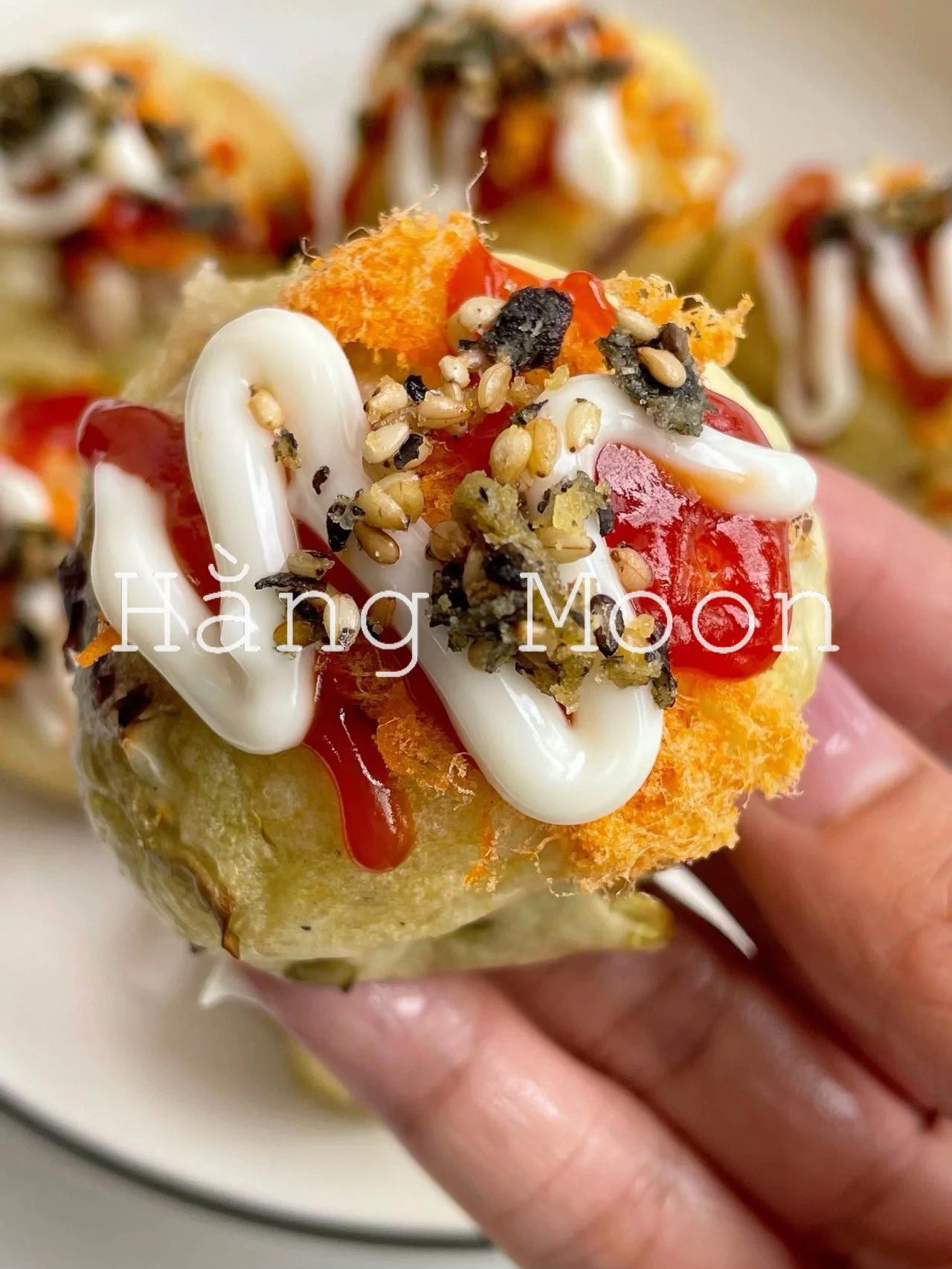 CÁCH LÀM VIÊN KHOAI TÂY BẠCH TUỘC (TAKOYAKI) BẰNG NỒI CHIÊN KHÔNG DẦU 🐙