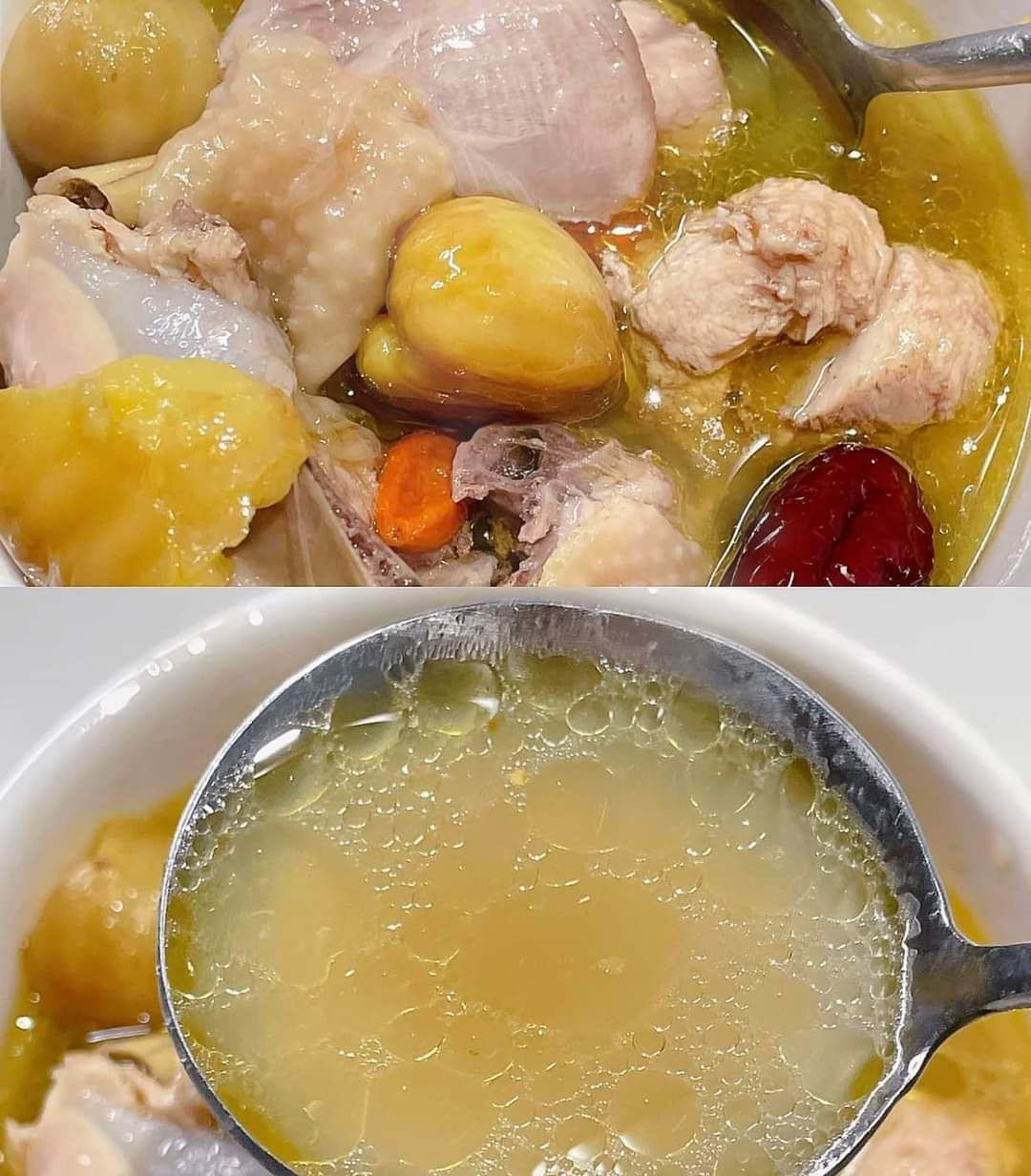 Canh Gà Hầm Hạt Dẻ Thơm Ngon Đậm Đà