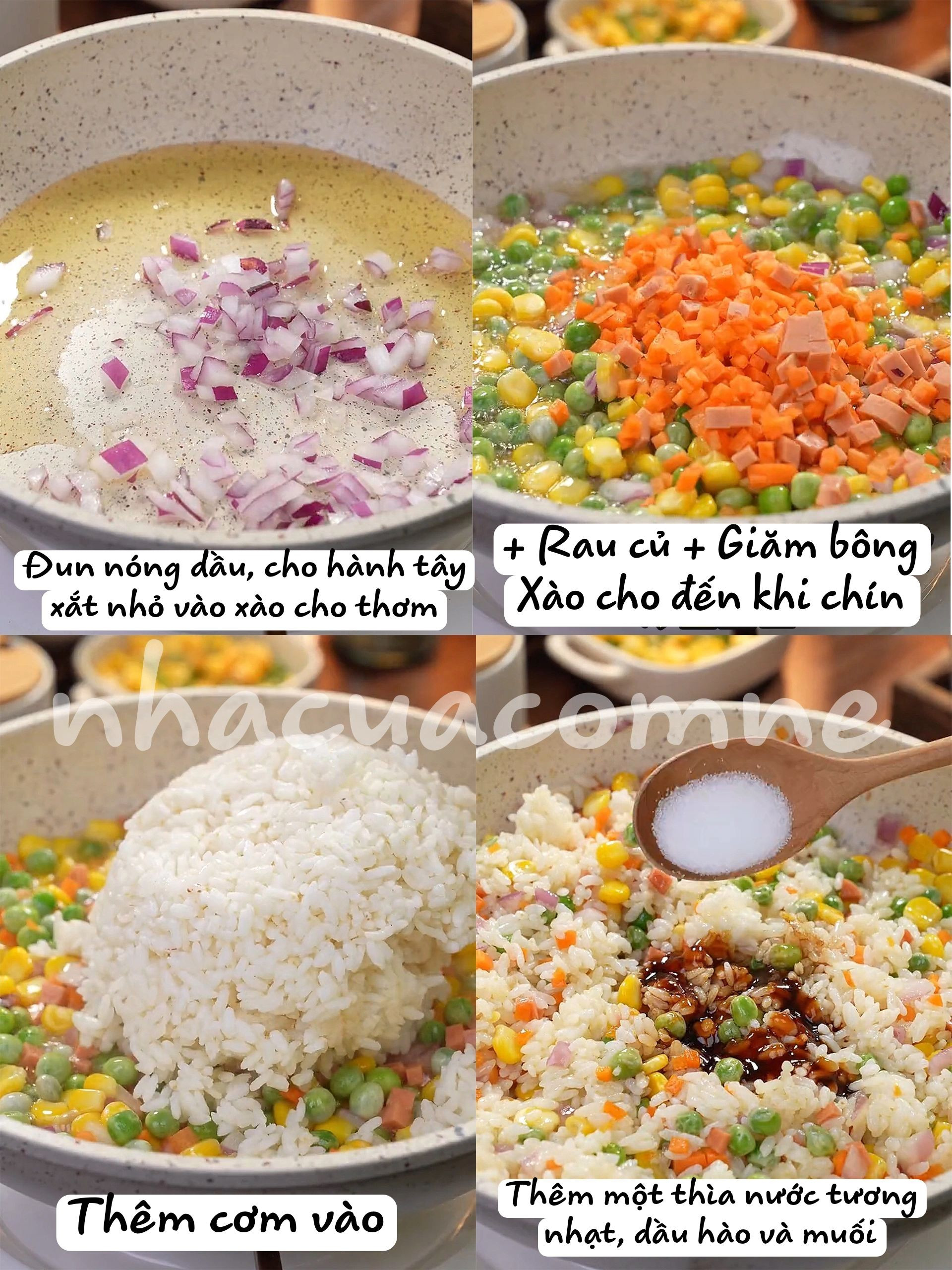 Cánh gà nhồi cơm chiên