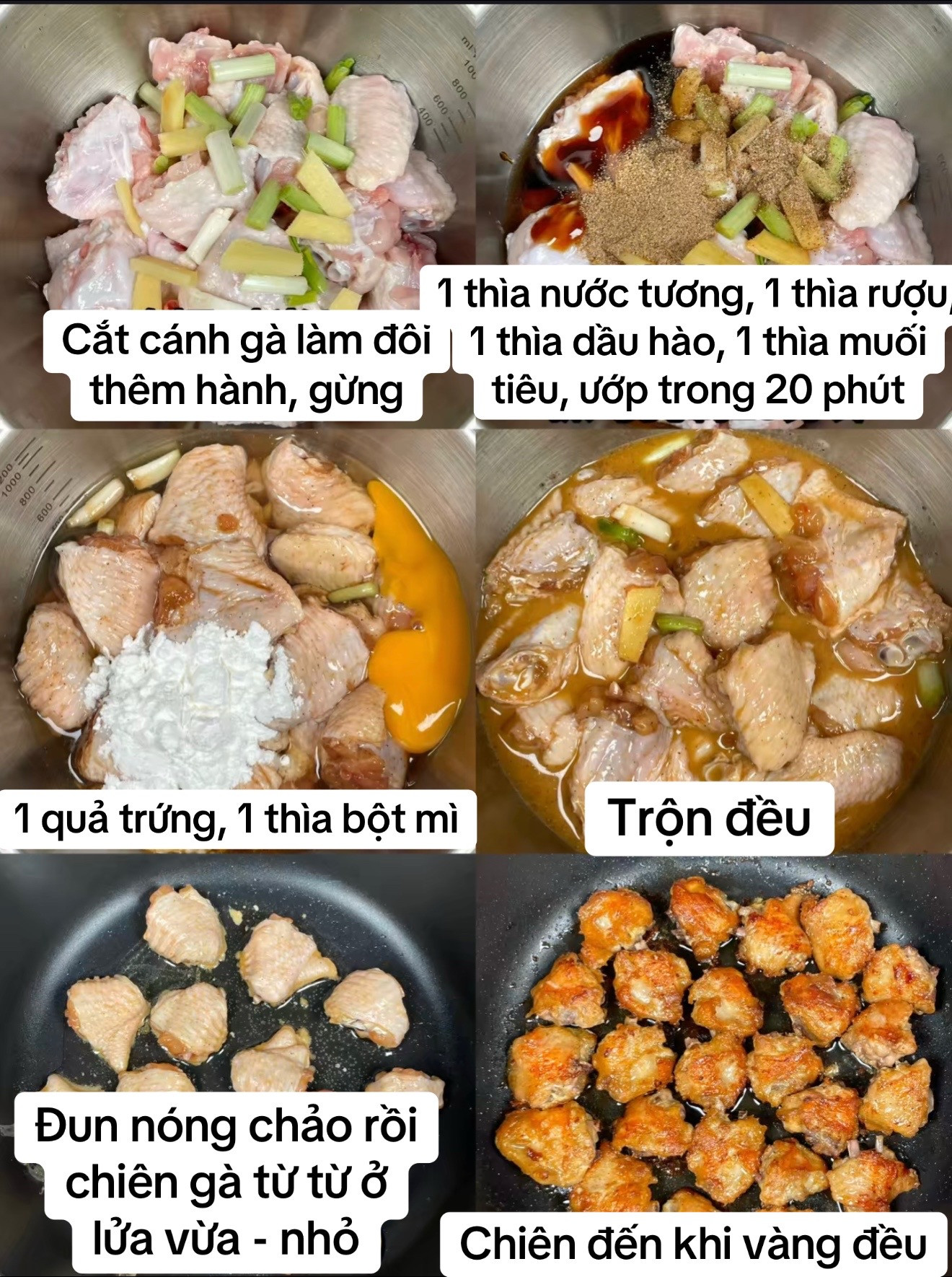 Cánh gà nướng mật ong thơm lừng, giòn rụm