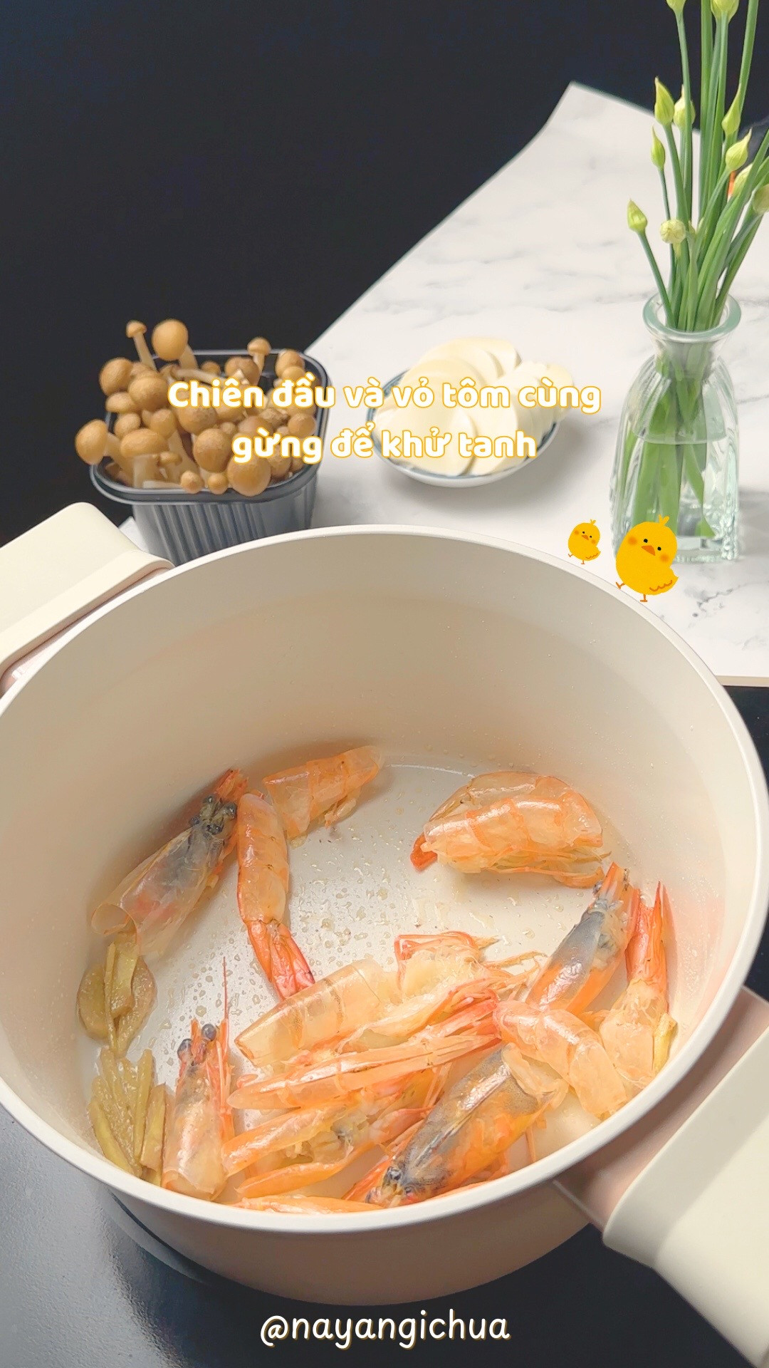 Canh Trứng Muối Tôm Thơm Ngon Khó Cưỡng