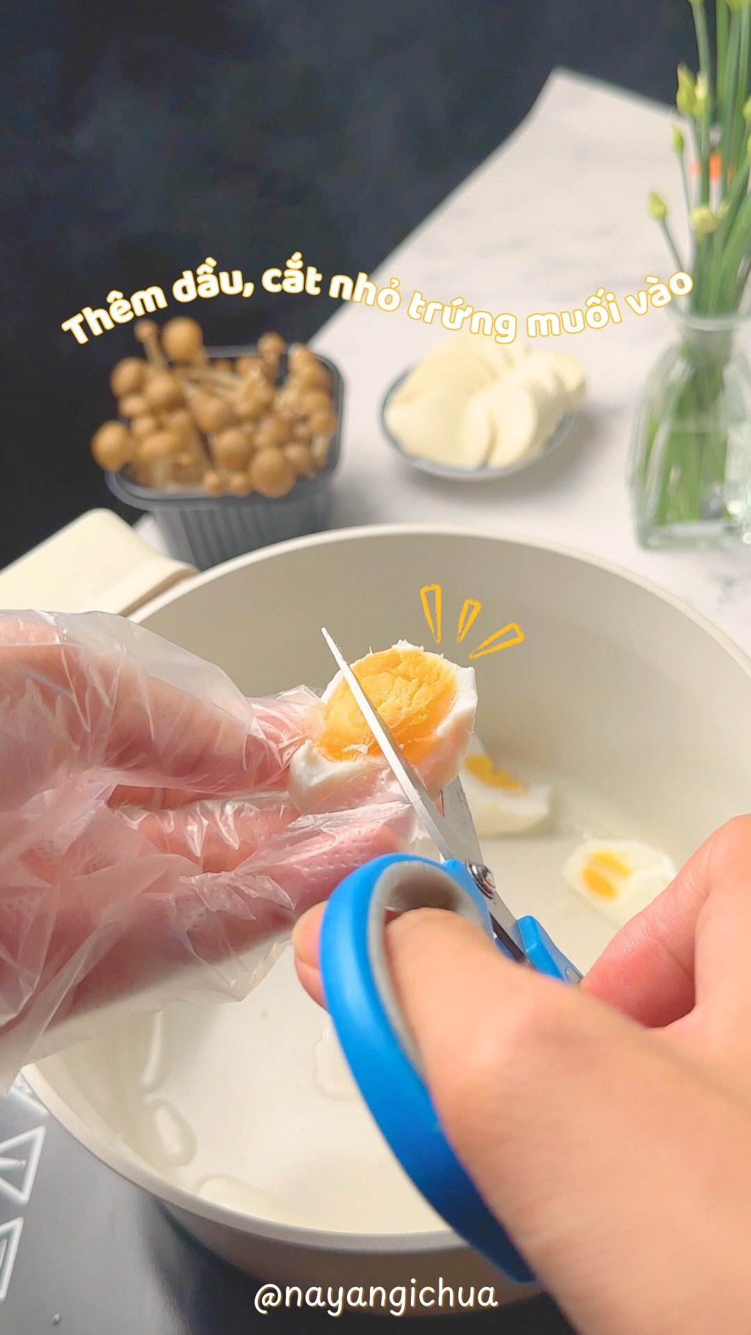 Canh Trứng Muối Tôm Thơm Ngon Khó Cưỡng