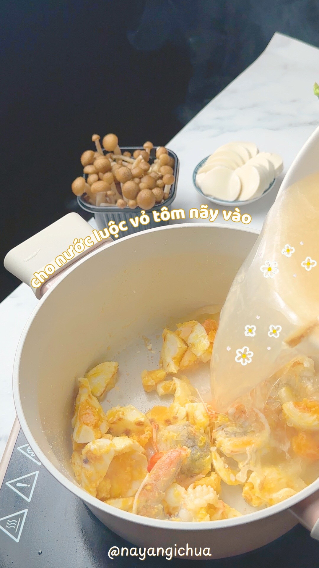 Canh Trứng Muối Tôm Thơm Ngon Khó Cưỡng