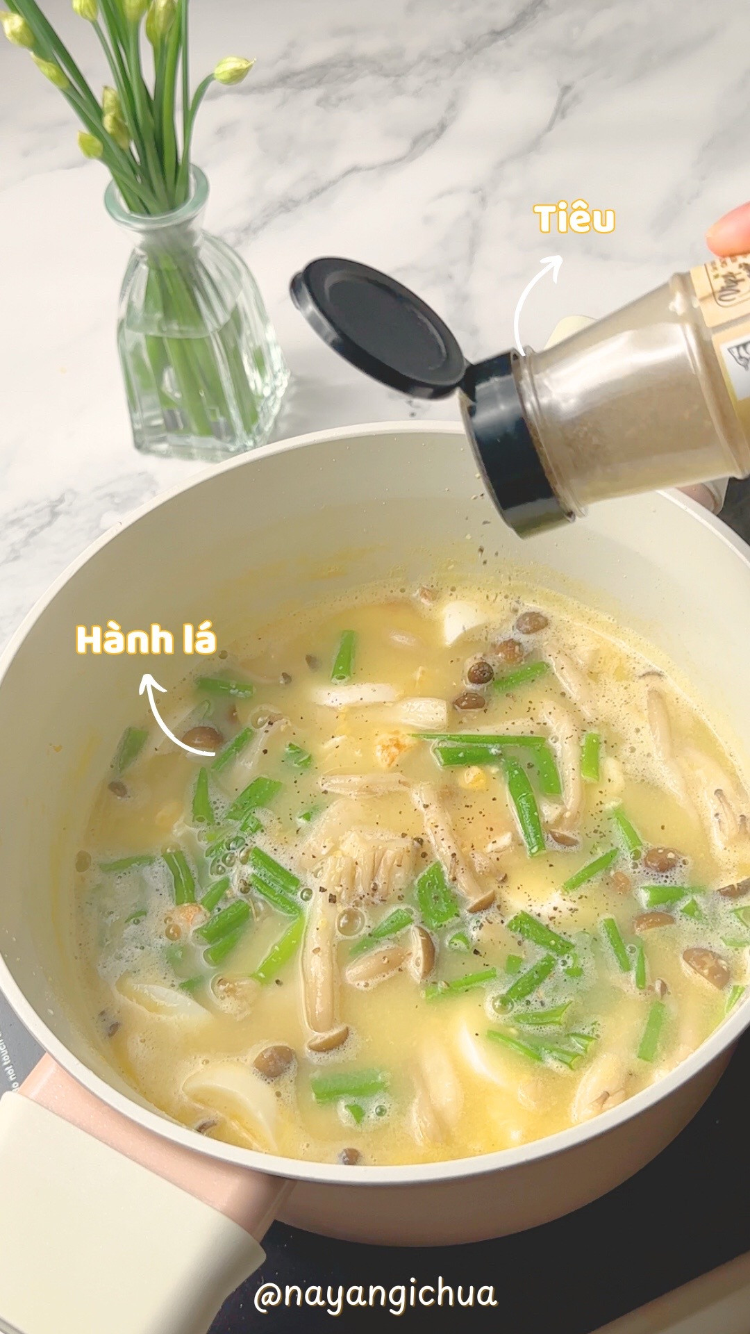 Canh Trứng Muối Tôm Thơm Ngon Khó Cưỡng