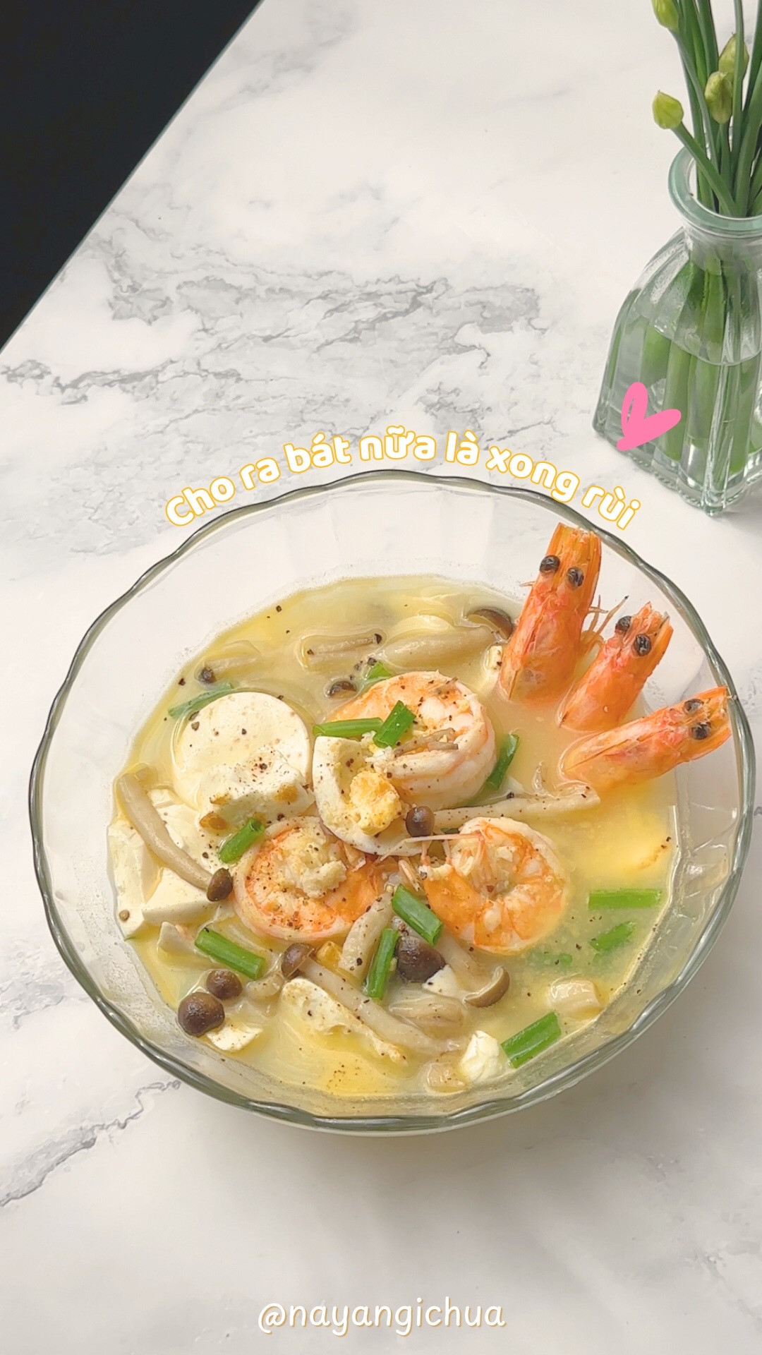 Canh Trứng Muối Tôm Thơm Ngon Khó Cưỡng