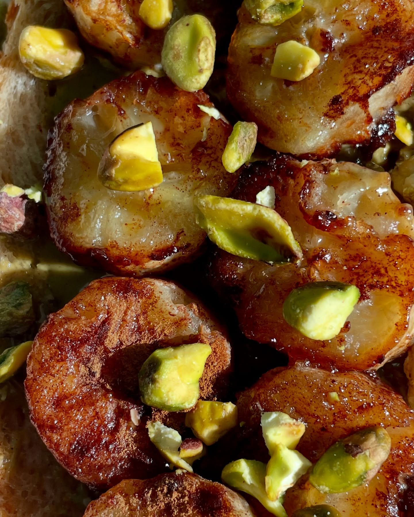 Caramelized Banana Pistachio Delight on Sourdough