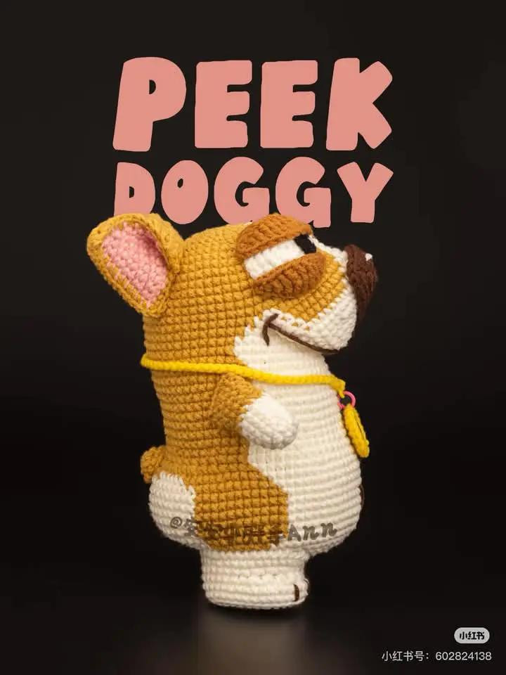 Celebrate the Year of the Dog with Crochet Peek-A-Boo Puppy