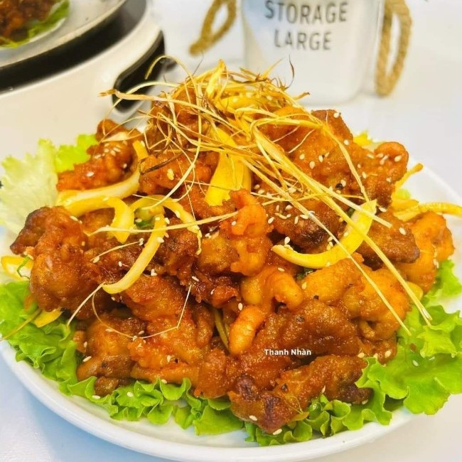 CHÂN GÀ CHIÊN MẮM SỐT CAM