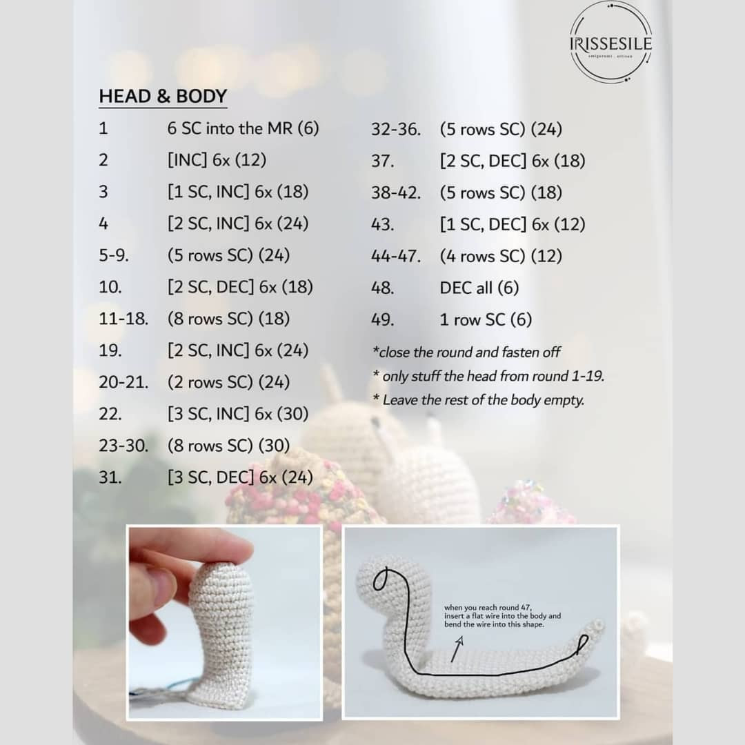 Charming Crochet Snail Pattern Perfect for Beginners