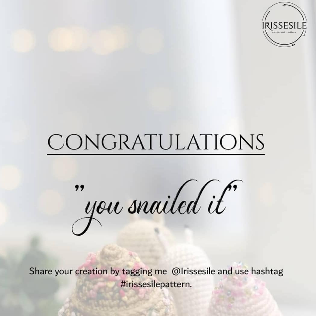 Charming Crochet Snail Pattern Perfect for Beginners