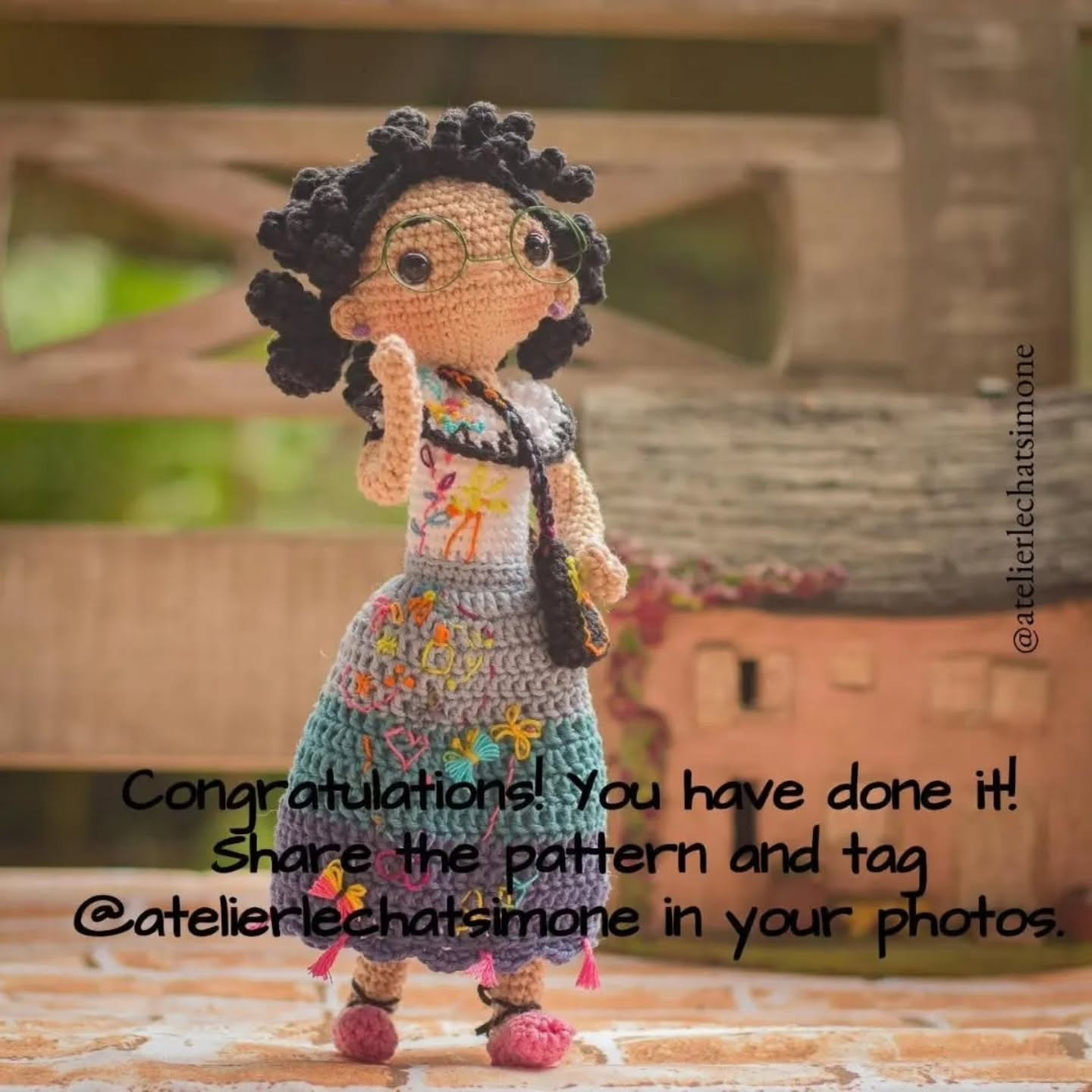 Charming Mirabel Crochet Doll Pattern Free for All Enthusiasts