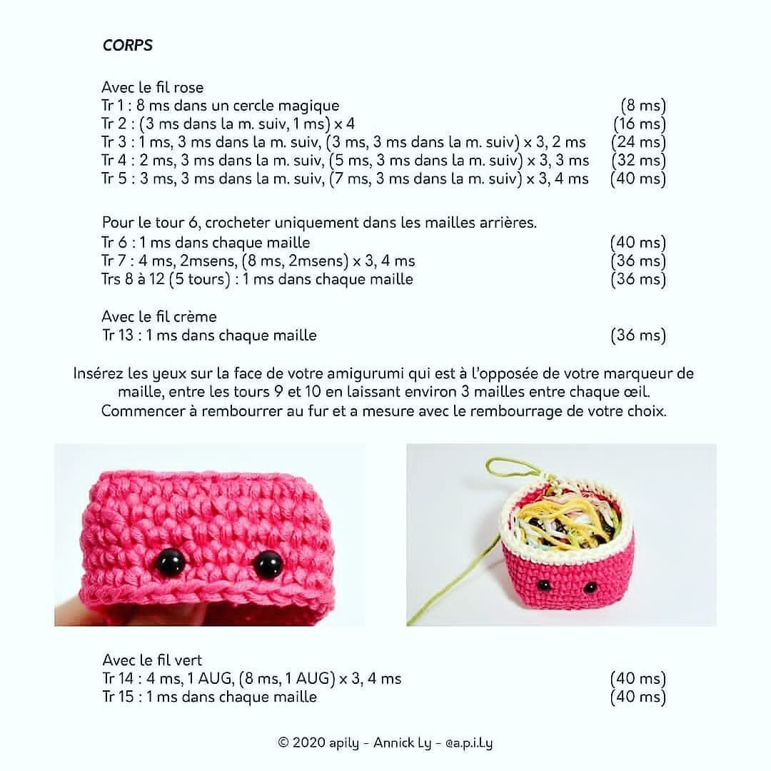 Charming Watermelon Cube Crochet Pattern for Creative Crafters