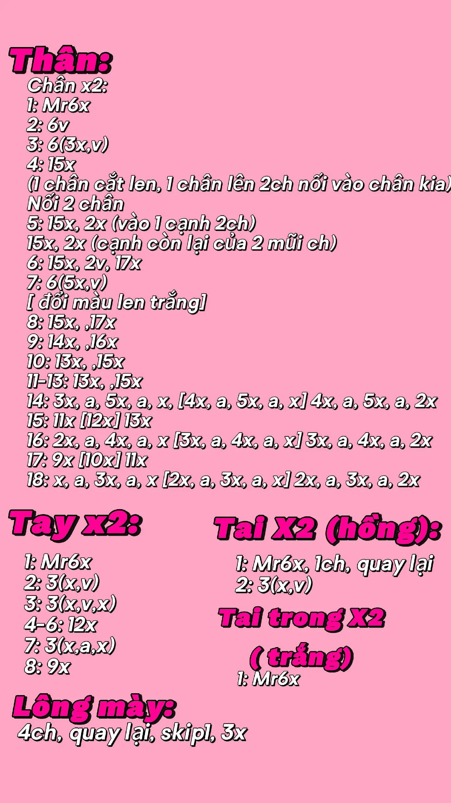 chart gấu dâu Lotso