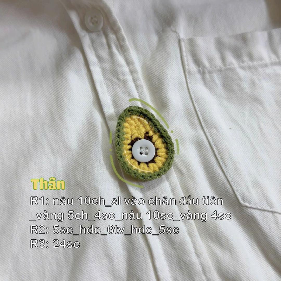 Chart khuy cài cúc áo part 2💋