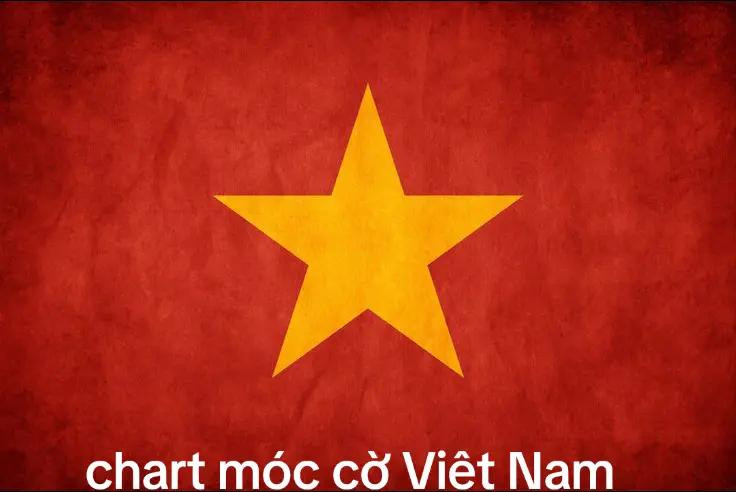 CHART MÓC CỜ ĐỎ SAO VÀNG VÀ CỜ ĐẢNG