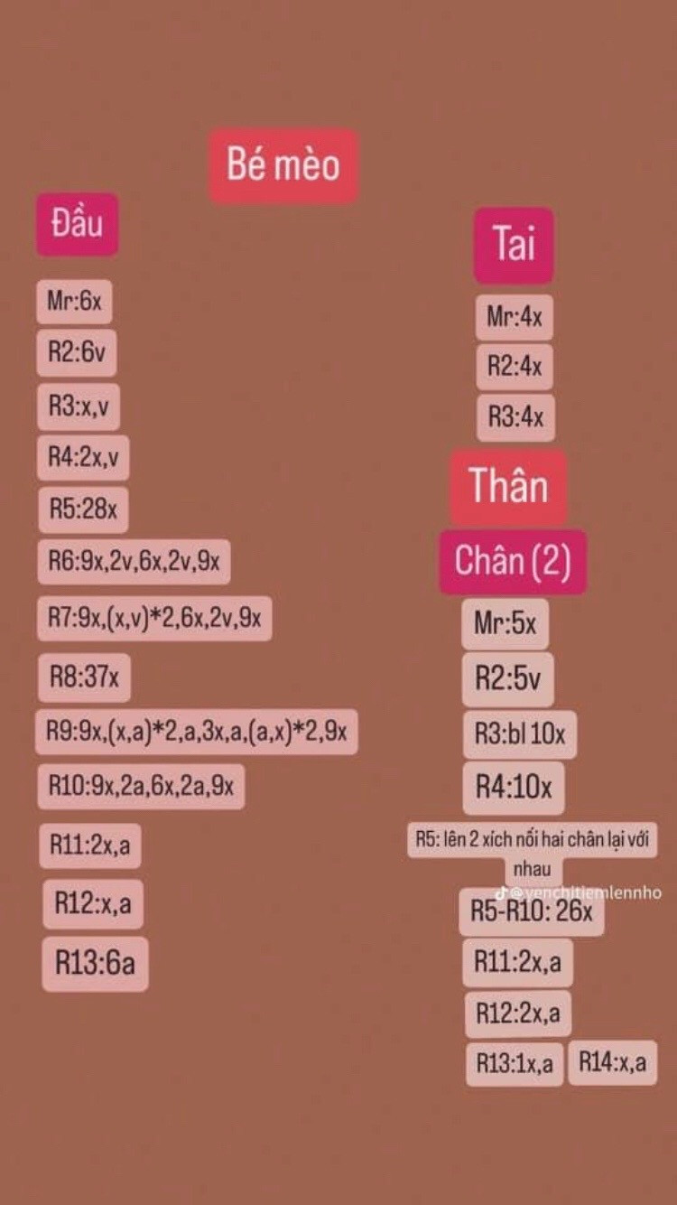 Chart móc len búp bê dễ thương đội mũ cá mập đáng yêu