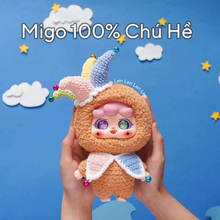 Chart móc len búp bê mèo Garfield dễ thương