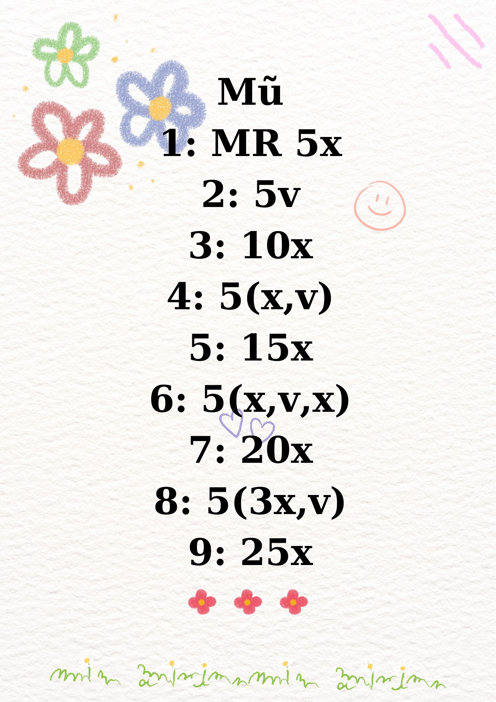Chart móc len búp bê ông già Noel dễ thương cho mùa Giáng Sinh