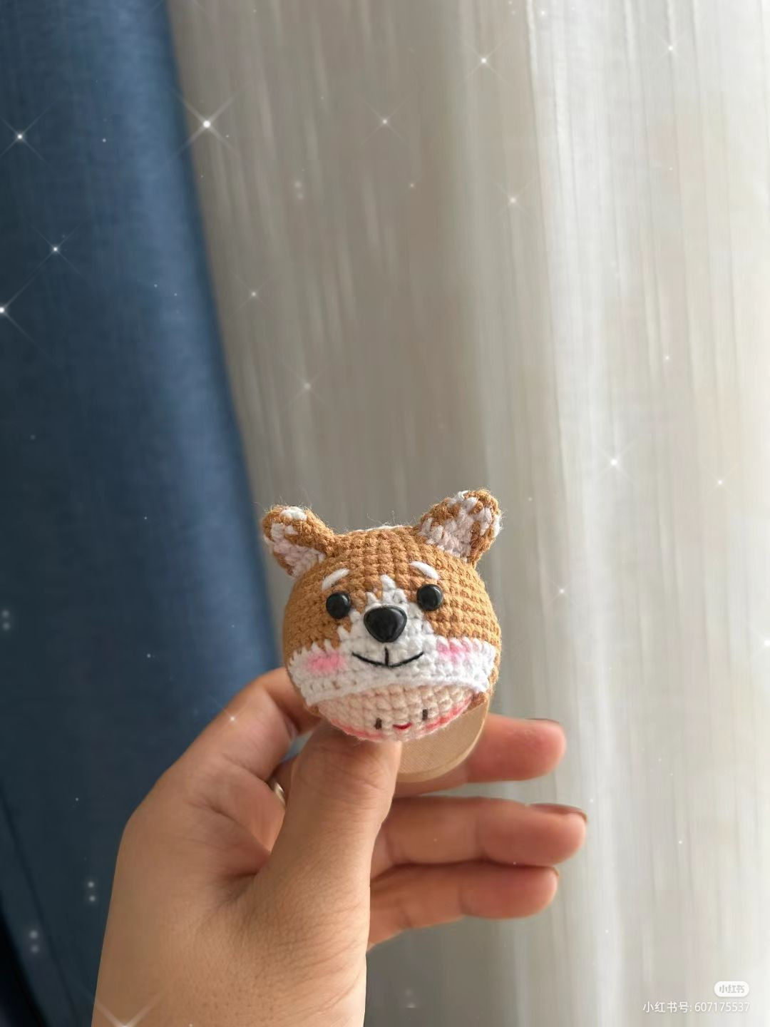 Chart móc len hình chú chó dễ thương cho người mới bắt đầu