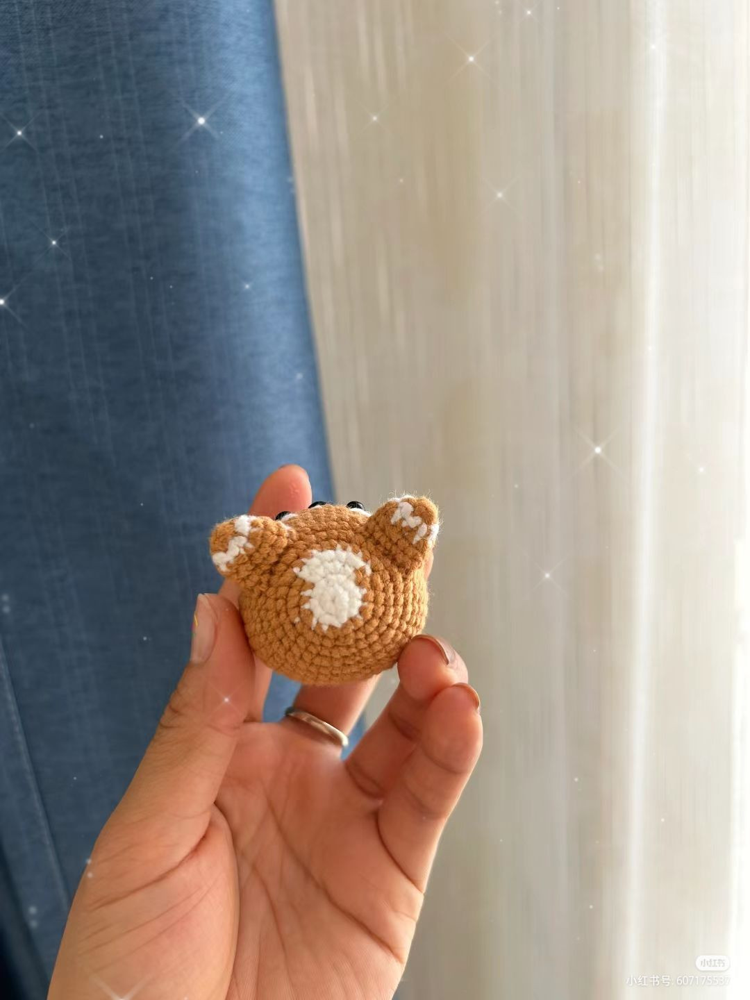 Chart móc len hình chú chó dễ thương cho người mới bắt đầu