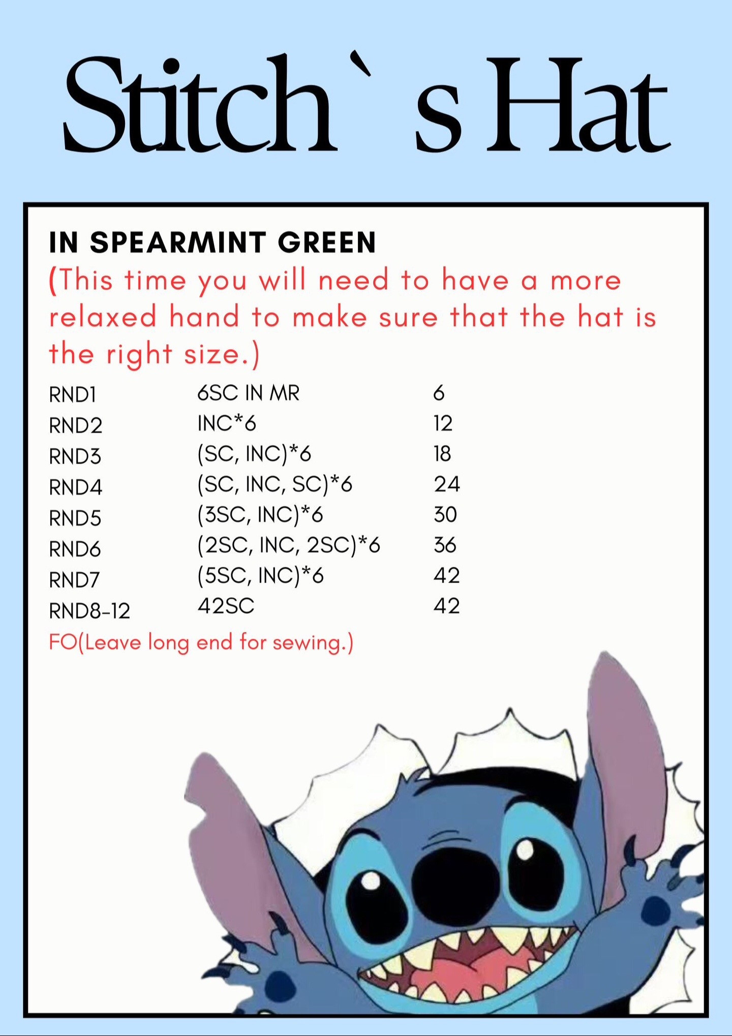 Chart móc len miễn phí hình thú dễ thương và sáng tạo