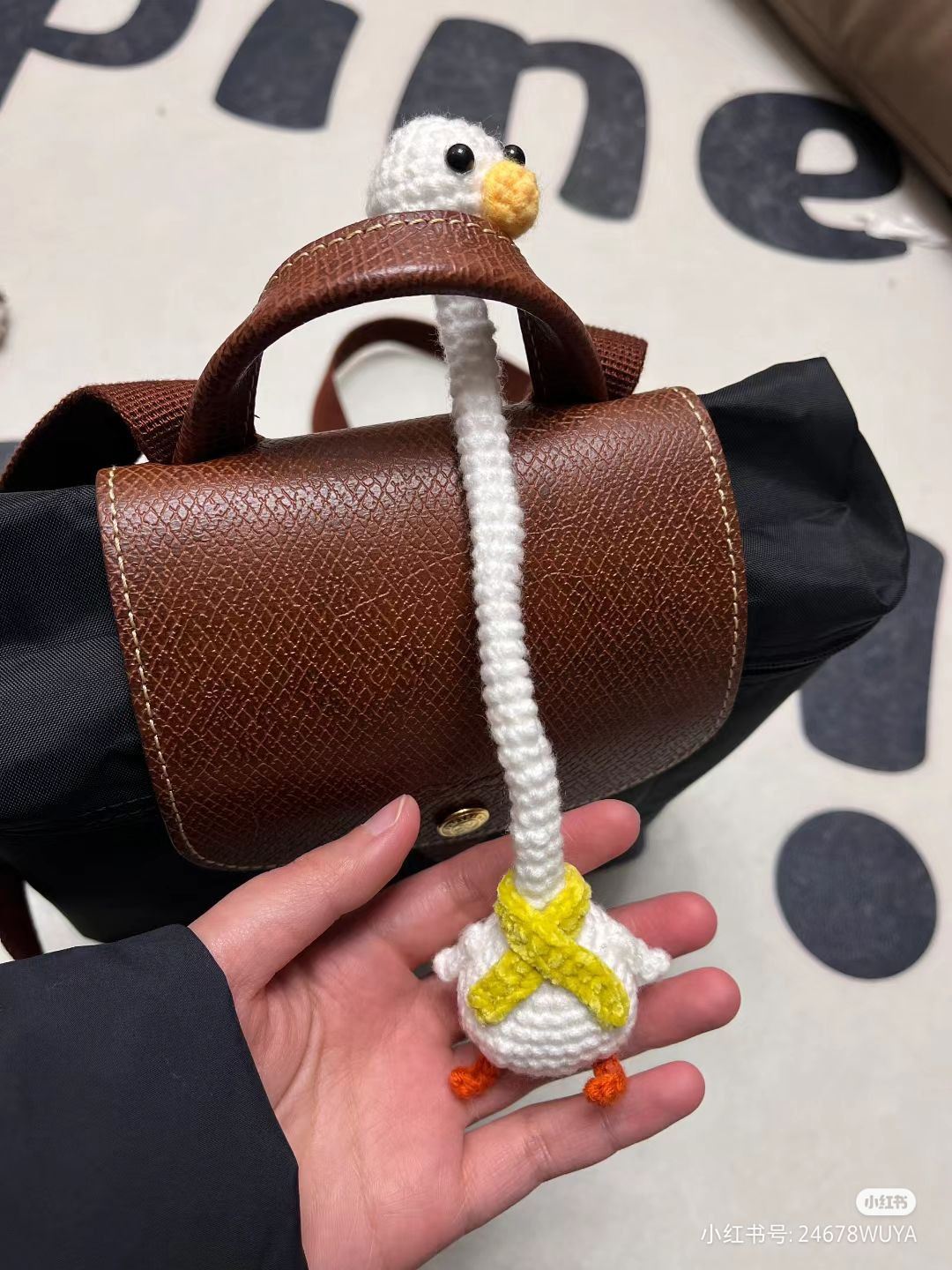 Chart Móc Len Vịt Cổ Dài Đáng Yêu Cho Người Mới Bắt Đầu