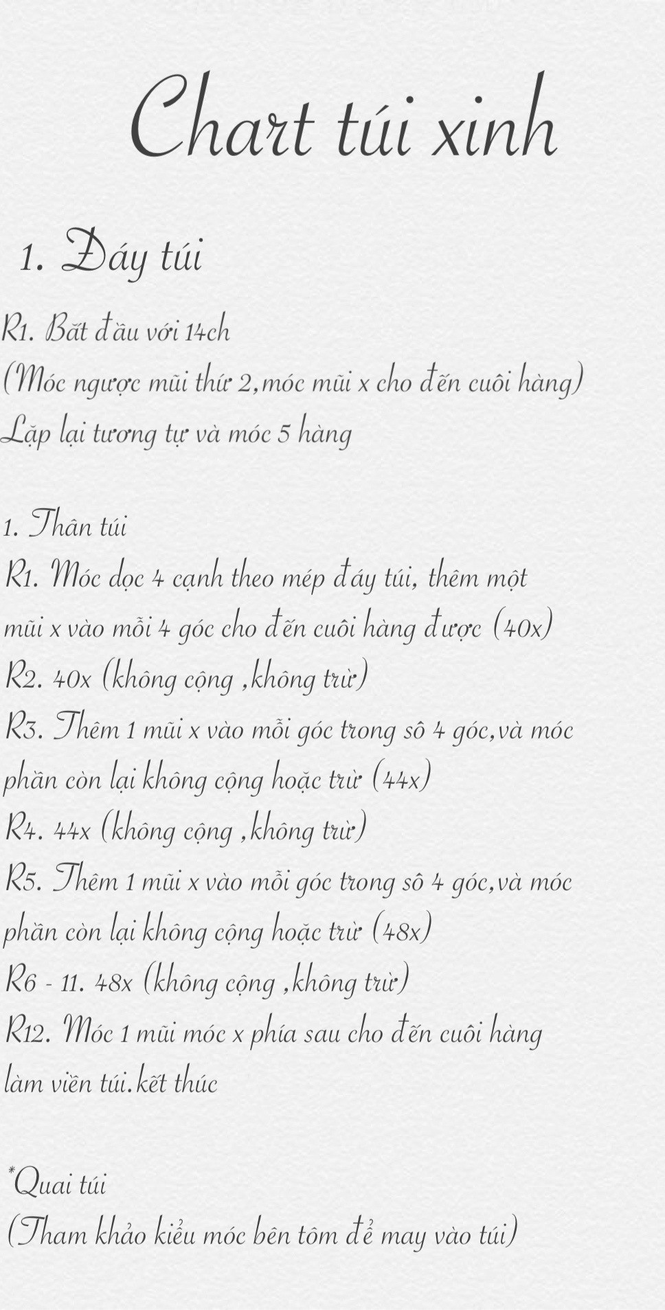 Chart móc túi len xinh với họa tiết Giáng Sinh