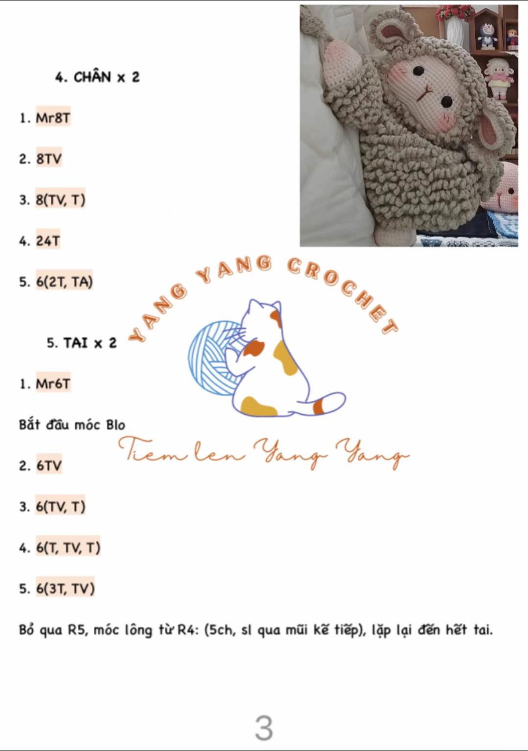 🌟Chart Tiếng Việt Túi Cừu 🐑✨✨