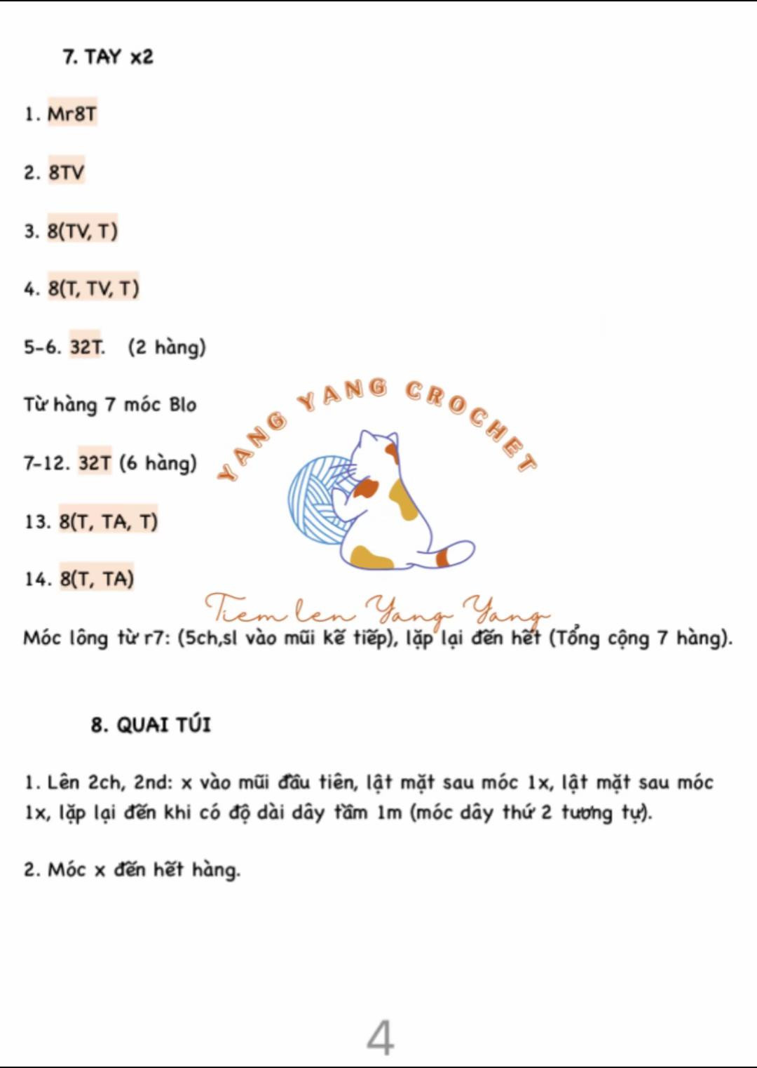 🌟Chart Tiếng Việt Túi Cừu 🐑✨✨