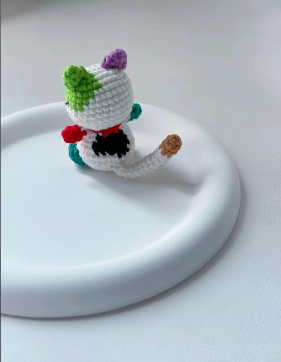 Colorful Crochet Cat Amigurumi Pattern for Playful Crafting