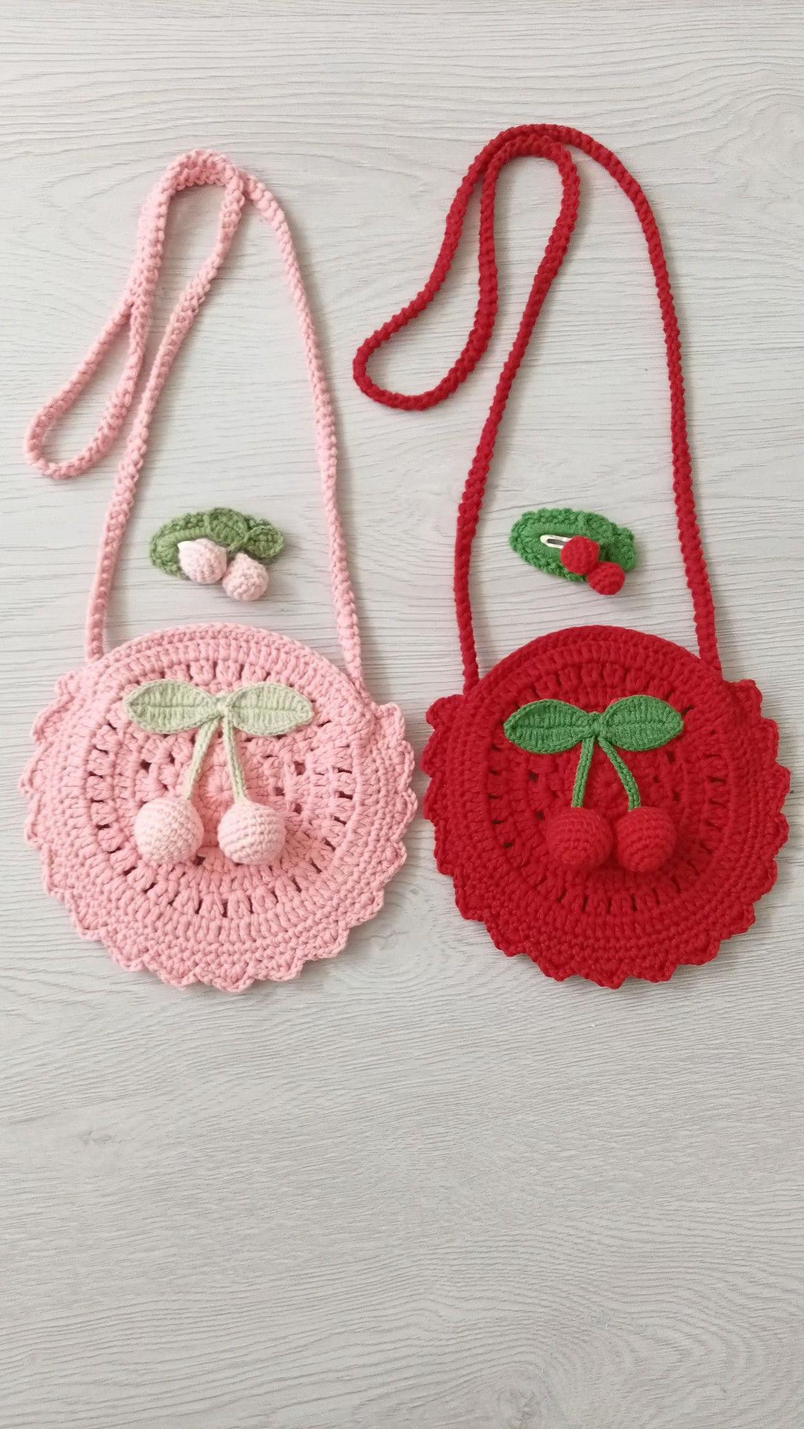 Colorful Crochet Flower Bags for Stylish Accessories