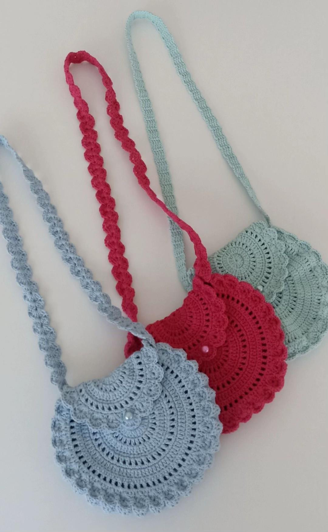 Colorful Crochet Flower Bags for Stylish Accessories