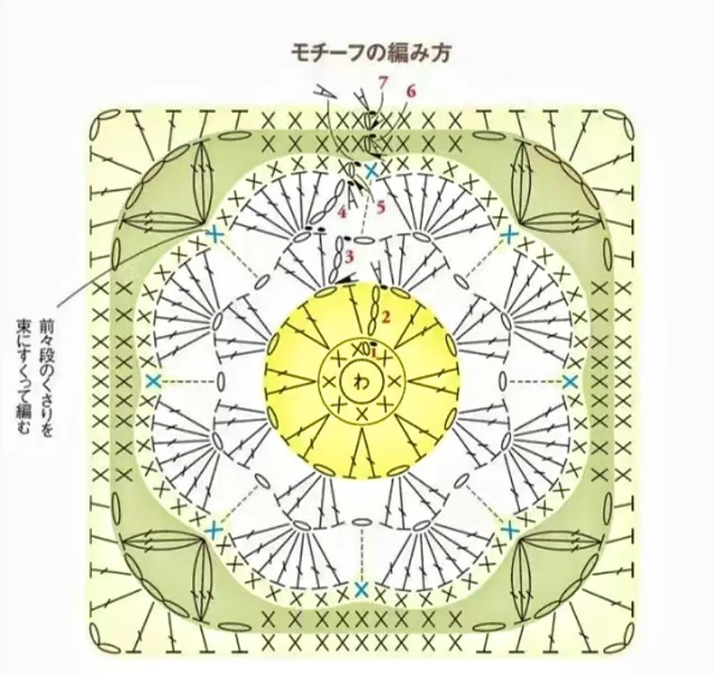 Colorful Crochet Flower Squares for Creative Home Decor