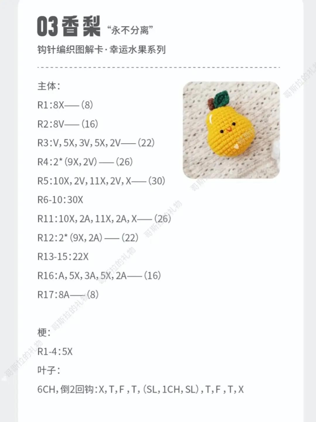 Colorful Crochet Fruit Patterns for Cute Amigurumi Decor