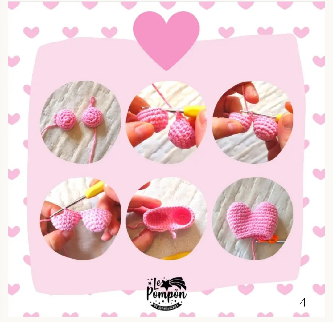 Corazón Volador: Patrón de Crochet Gratuito para Amantes del Ganchillo