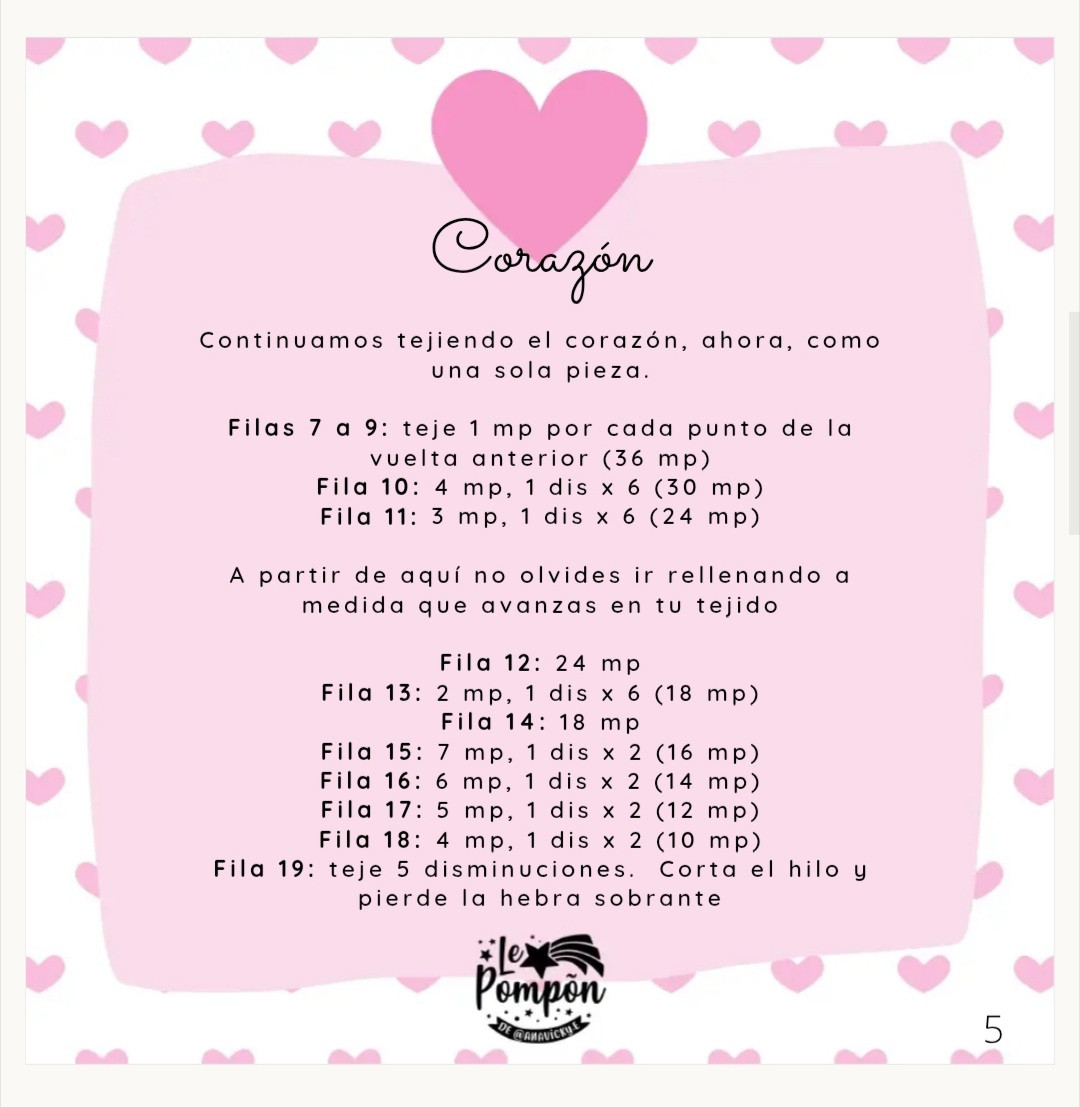 Corazón Volador: Patrón de Crochet Gratuito para Amantes del Ganchillo
