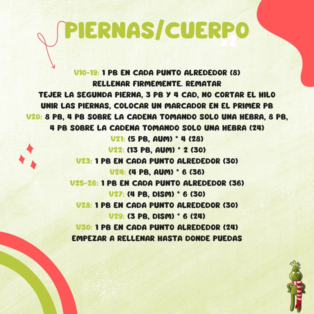 Crea tu propio Grinch Amigurumi con este patrón gratuito.