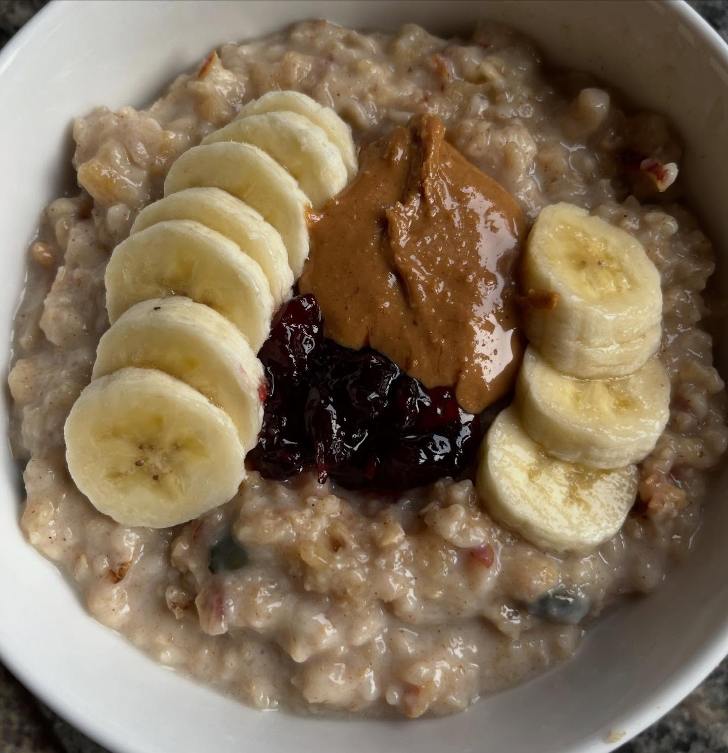 Creamy Peanut Butter Banana Oat Delight