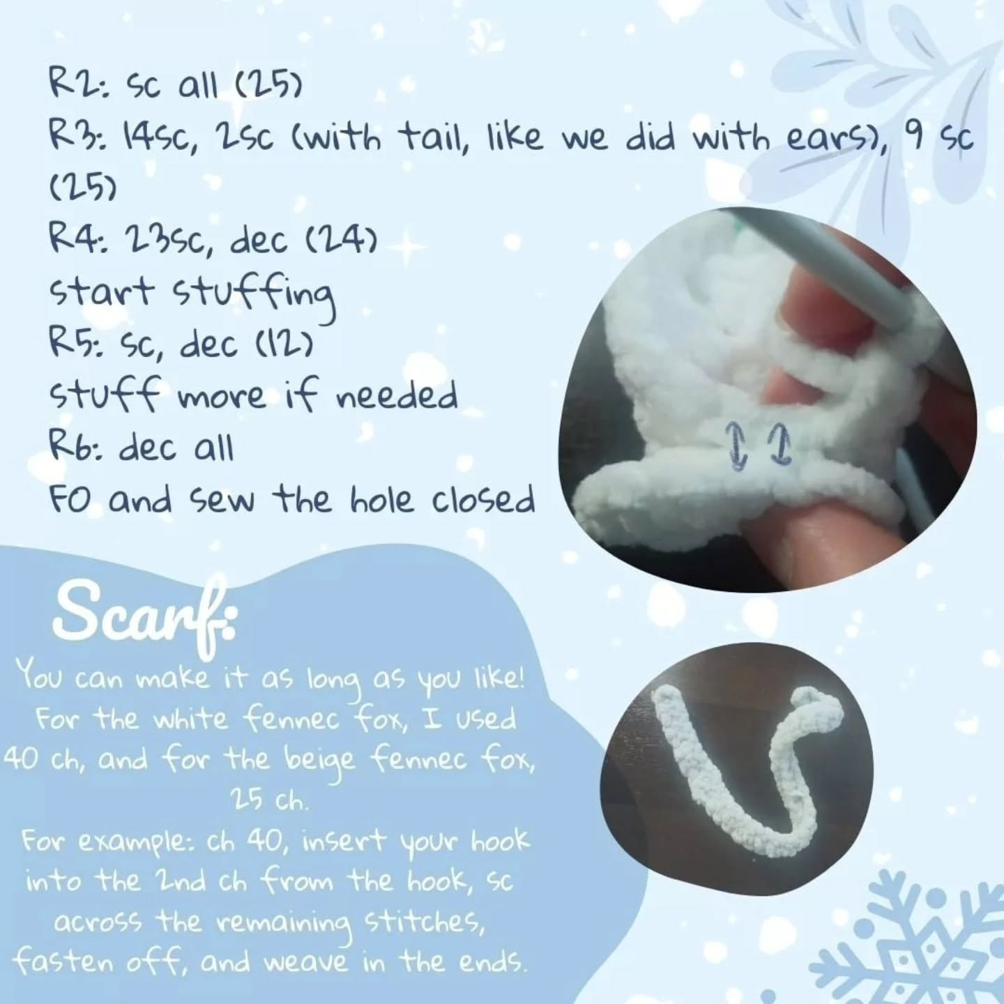 Create Adorable Fennec Fox with Free Crochet Pattern