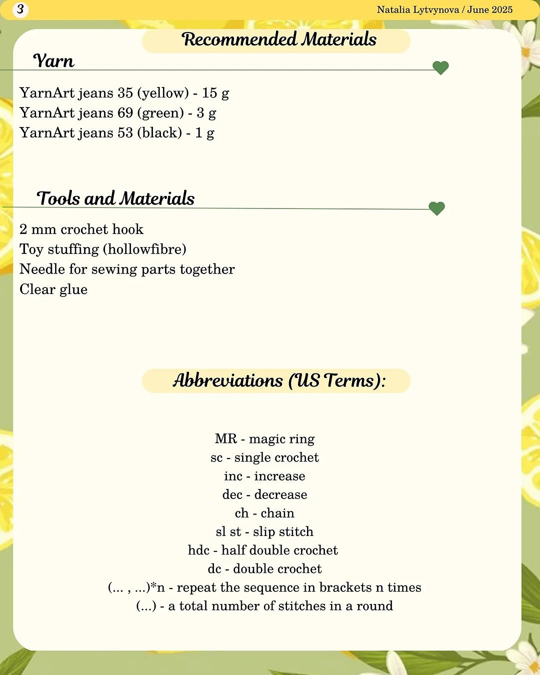 Create Emotional Lemons with This Free Crochet Pattern