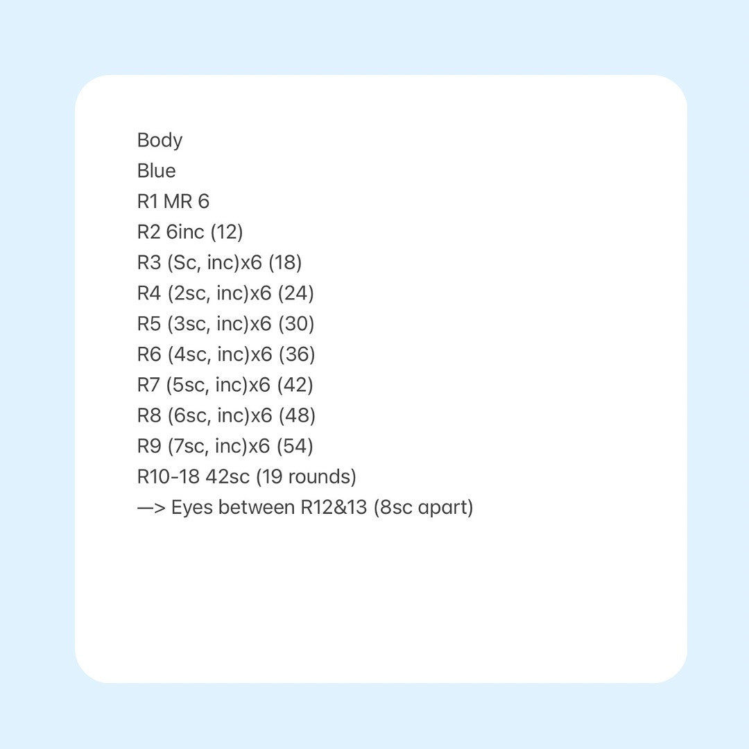 Create Your Own Cute Crochet Blue Mouse Plush Toy