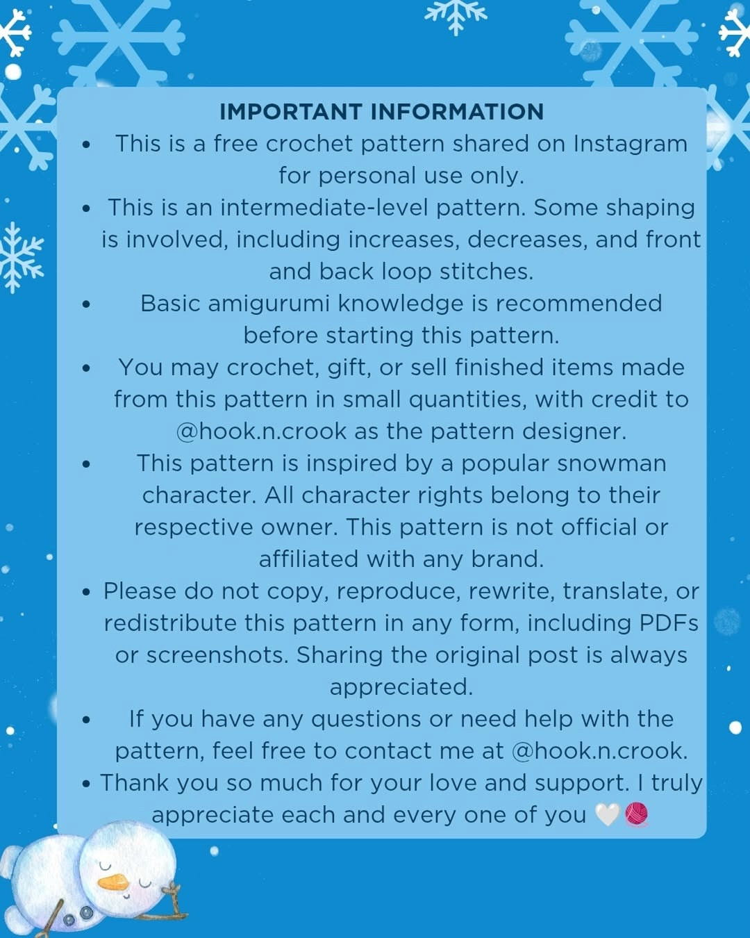 Create Your Own Olaf Inspired Snowman With This Free Crochet Pattern