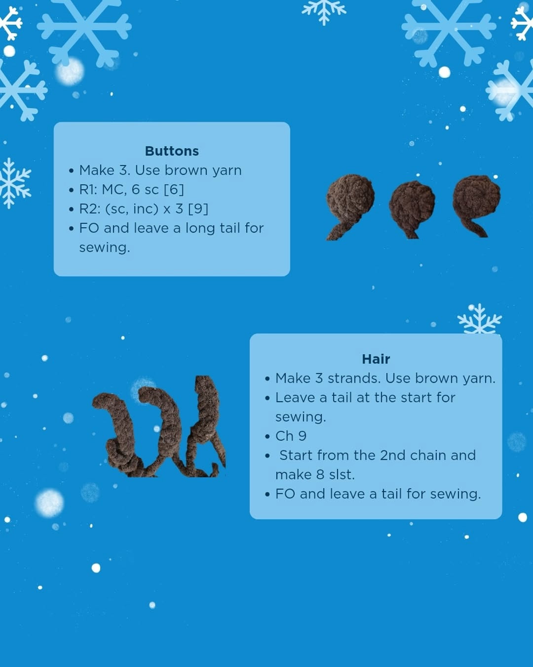 Create Your Own Olaf Inspired Snowman With This Free Crochet Pattern